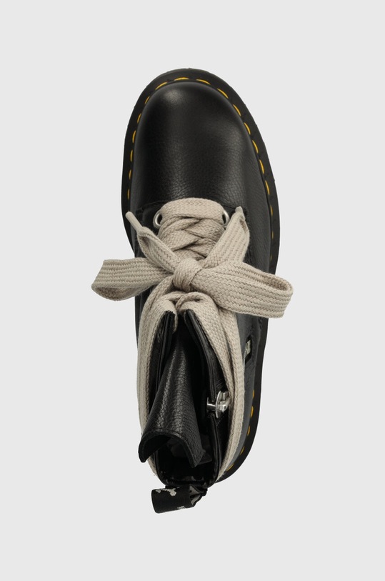 Dr. Martens leather biker boots x Rick Owens black DW02B3802