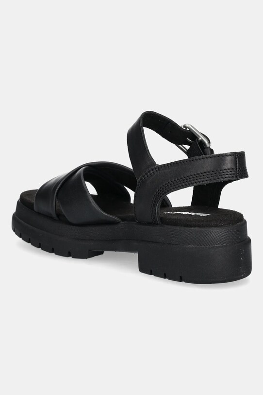 Obuwie Timberland sandały skórzane London Vibe X S A2QVJ czarny