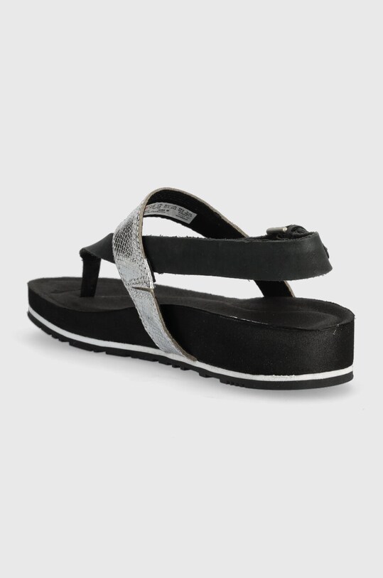 Obuwie Timberland sandały skórzane Malibu Waves A2PV5 srebrny