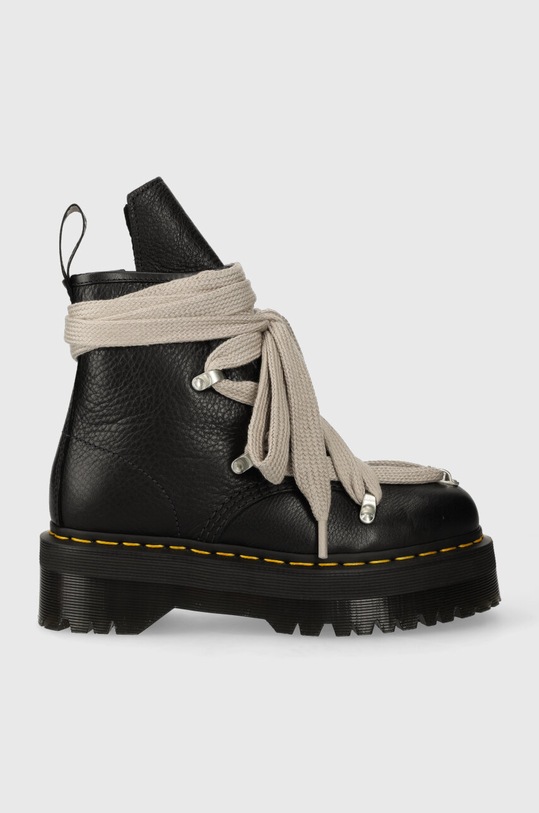 Vysoké čižmy Dr. Martens DW02B3803 nezateplené čierna DW02B3803