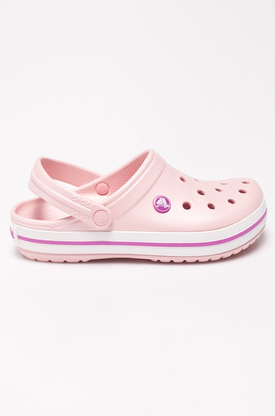 Crocs - Klapki Crocband syntetyczny różowy 11016.PEARL