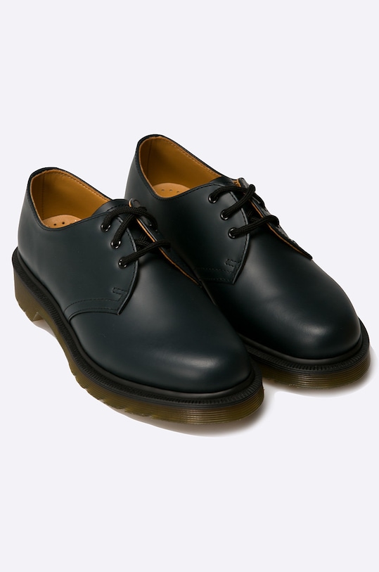 Dr. Martens - Półbuty 1461 Smooth Noir 10078001.D czarny AA00
