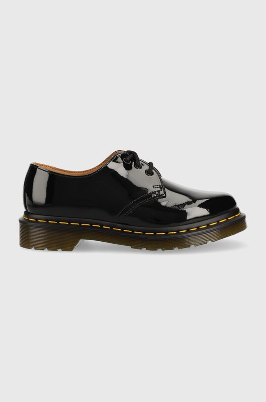Κλειστά παπούτσια Dr. Martens φλατ μαύρο 10084001