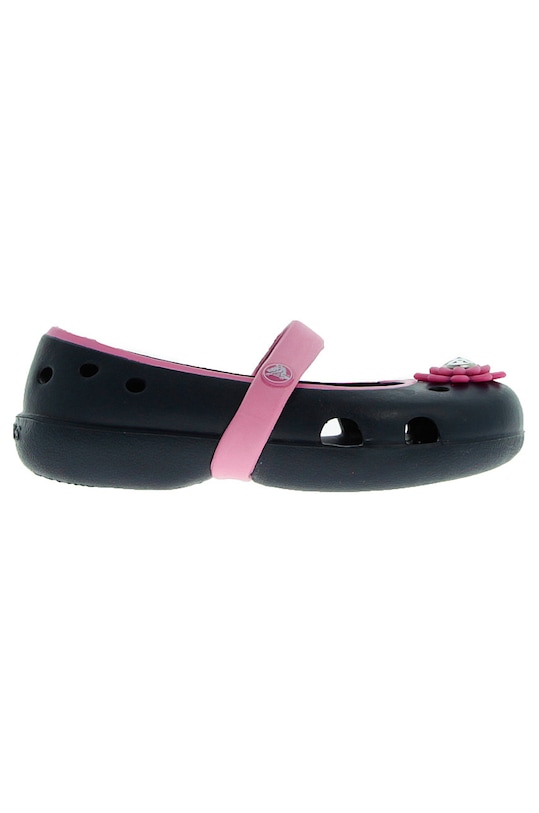 Crocs - Baleriny dziecięce Keeley Petal Charm granatowy 15399