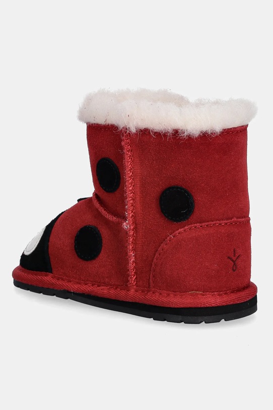 Dievča Emu Australia - Detské topánky Ladybird B10317.RED červená