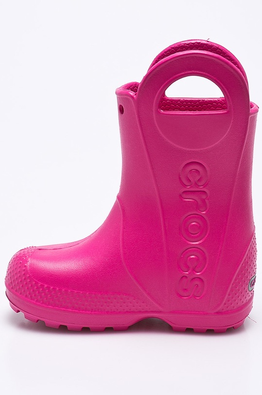 Девочка Crocs - Детские резиновые сапоги 12803.CANDY.PINK розовый