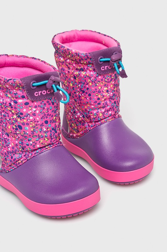 Crocs încălțăminte de iarnă Crocband Lodge 204829 204829.LODGE.POINT.GRAP violet AA00