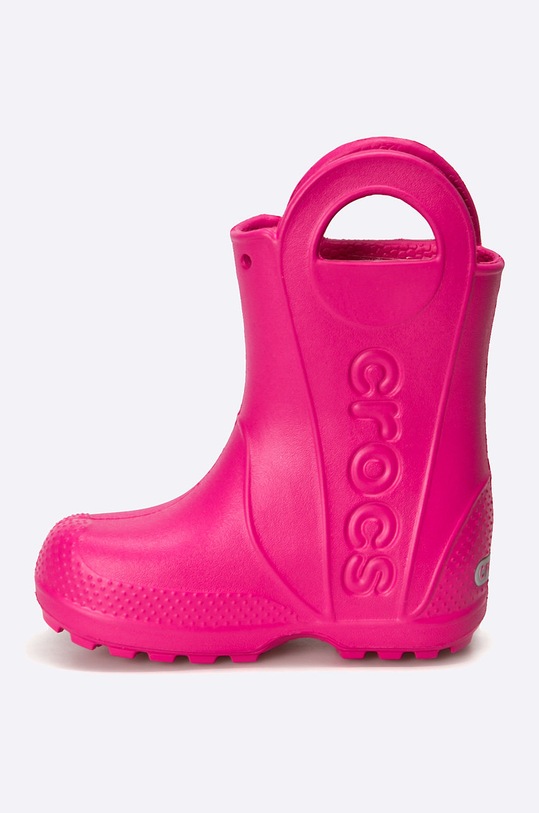 CHLAPEC Crocs - Dětské holínky Handle It Rain Boot 12803 růžová
