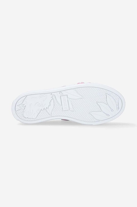 Kenzo Kids sneakersy skórzane dziecięce K59039 K59039 różowy AA00