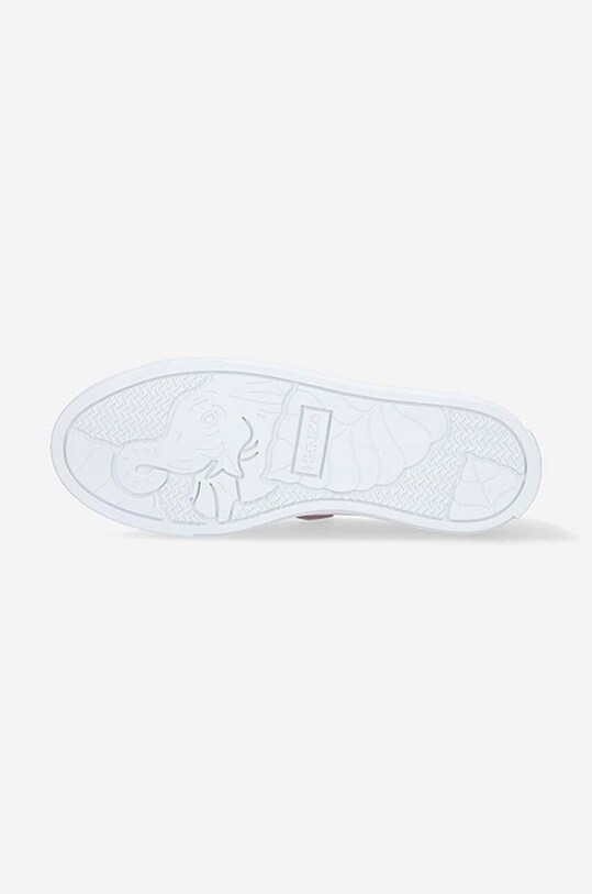 Kenzo Kids sneakersy skórzane dziecięce K59039 różowy K59039