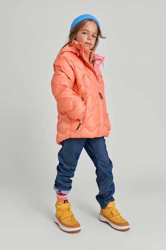 Dziewczynka Reima półbuty dziecięce Patter 2.0 5400042A żółty