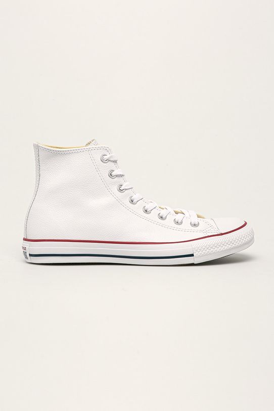 Converse trampki skórzane Chuck Taylor All Star Leather biały C132169