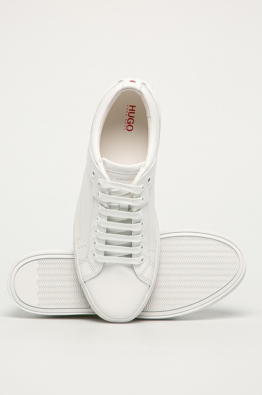 HUGO - Buty skórzane Futurism 50315601.NOS biały 50315601.NOS
