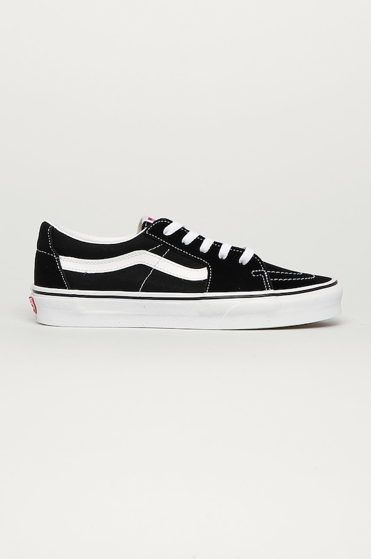 Vans - Tenisky SK8-Low semišová koža čierna VN0A4UUK6BT1