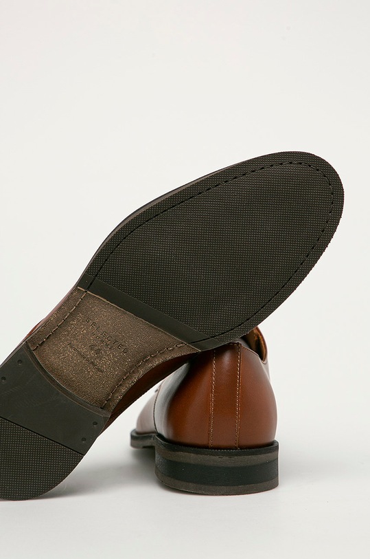 Obuwie Selected Homme półbuty skórzane Slhlouis Leather 16070194 brązowy