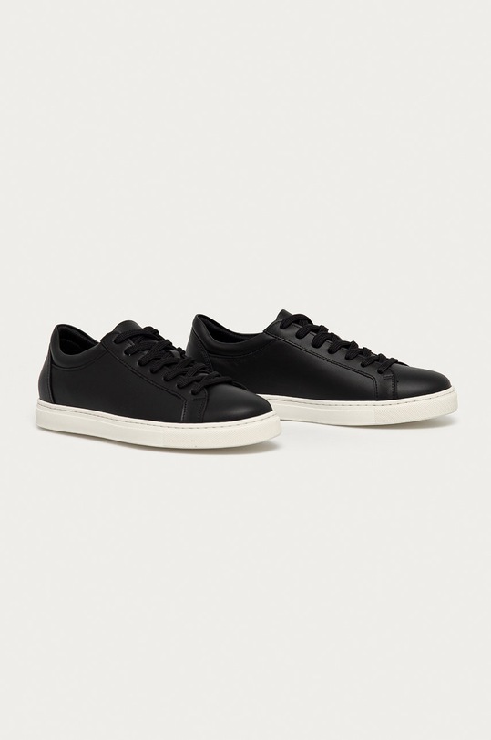 Selected Homme buty skórzane Slhevan Leather 16078938 czarny AA00
