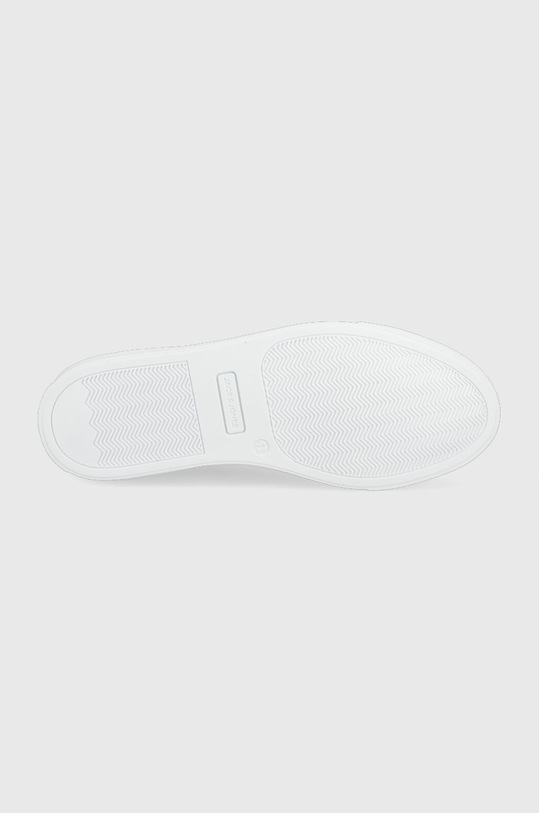 Kožené boty Jack & Jones 12202714.White bílá