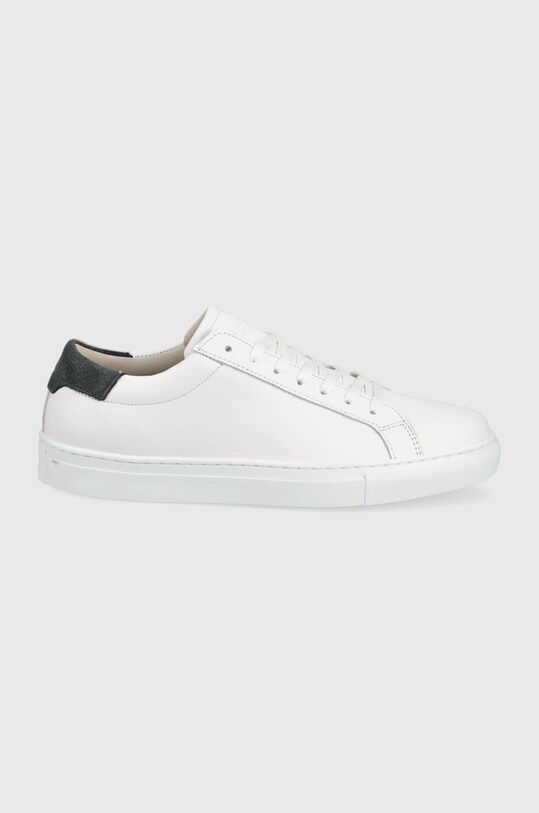 Kožené boty Jack & Jones bílá 12202714.White1