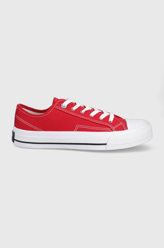 Πάνινα παπούτσια Jack & Jones κόκκινο 12203651.BarbadosCh