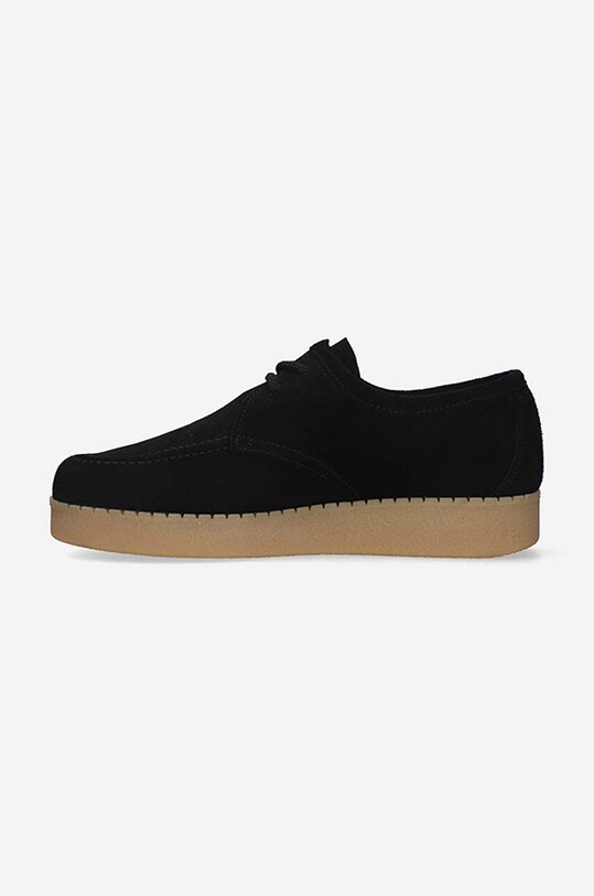 Obuv Semišové poltopánky Levi's D7353.0002 čierna