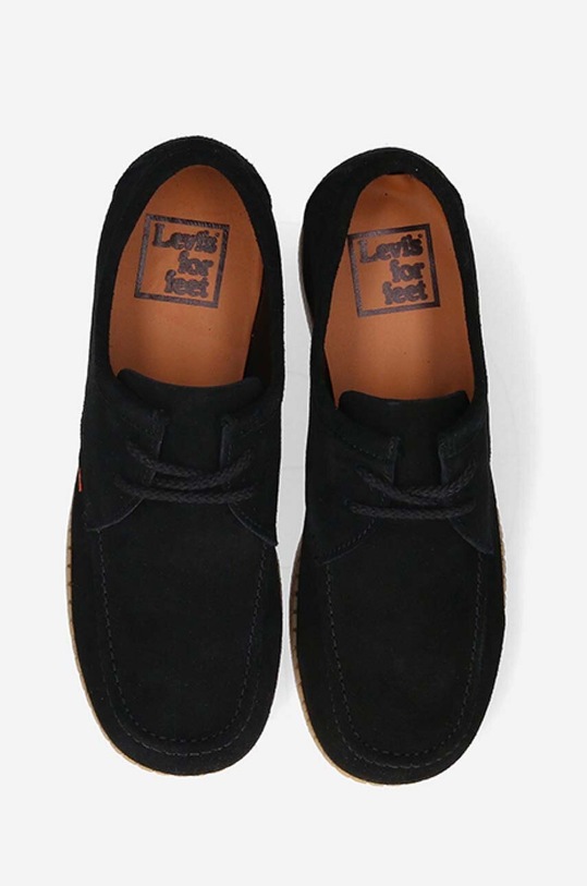 Замшевые туфли Levi's Footwear&Accessories D7353.0002 RVN 75 чёрный D7353.0002