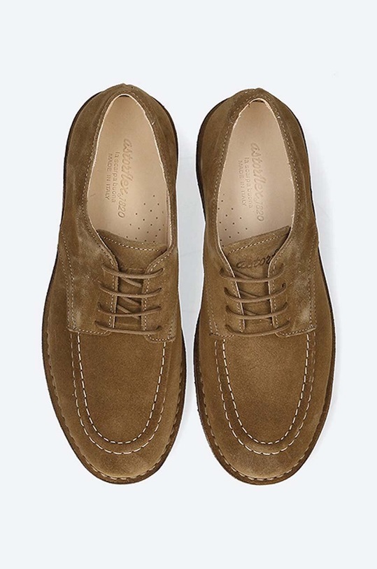 Astorflex suede shoes CARLFLEX brown CARLFLEX.001