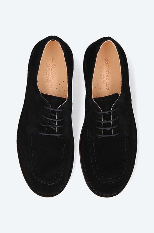 Astorflex suede shoes CARLFLEX black CARLFLEX.001