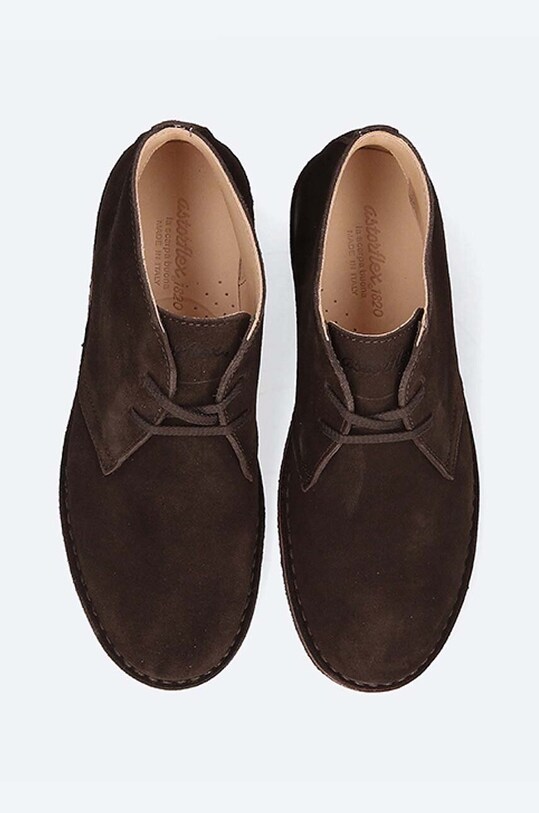 Astorflex suede shoes GREENFLE.001 brown GREENFLE.001