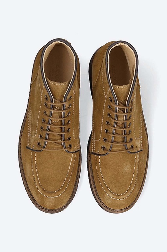 Gležnjače od brušene kože Astorflex NUVOFLEX01 smeđa NUVOFLEX.001