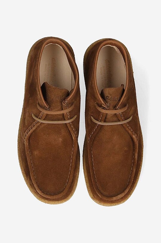 Semišové poltopánky Astorflex RAMPIFLEX 724 červená RAMPIFLEX.724