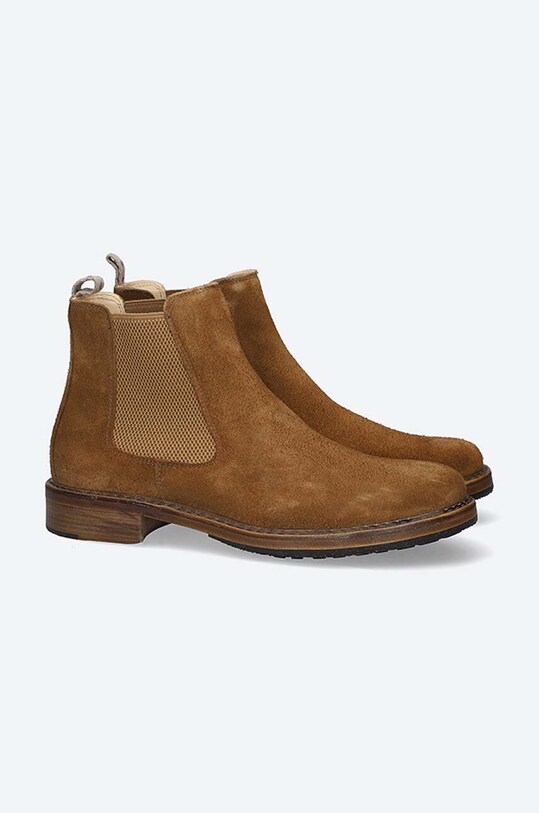 Semišové topánky chelsea Astorflex WILFLEX 1036 WILFLEX.1036 hnedá