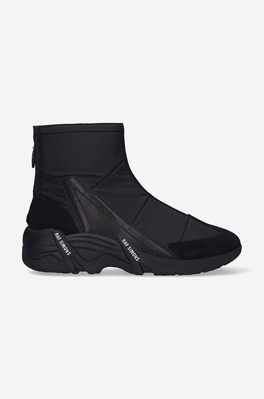 Ботинки Raf Simons Cylon текстиль чёрный HR740005T.0003