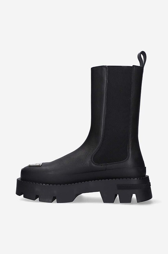 Încălțăminte MISBHV ghete chelsea de piele The 2000 Chelsea Boot 3021BM102 negru