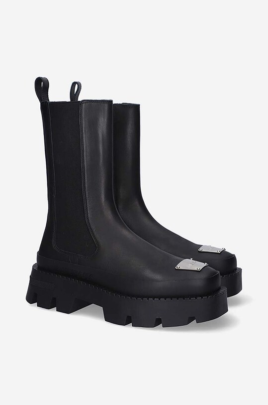 MISBHV ghete chelsea de piele The 2000 Chelsea Boot 3021BM102 negru