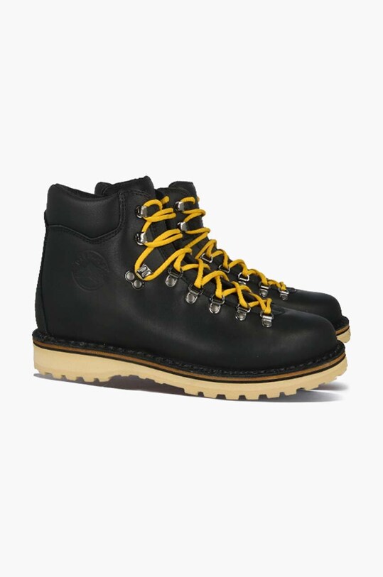 Diemme leather biker boots Roccia Vet FG black DI1609RV07