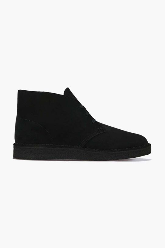Замшеві туфлі Clarks Originals Desert Coal