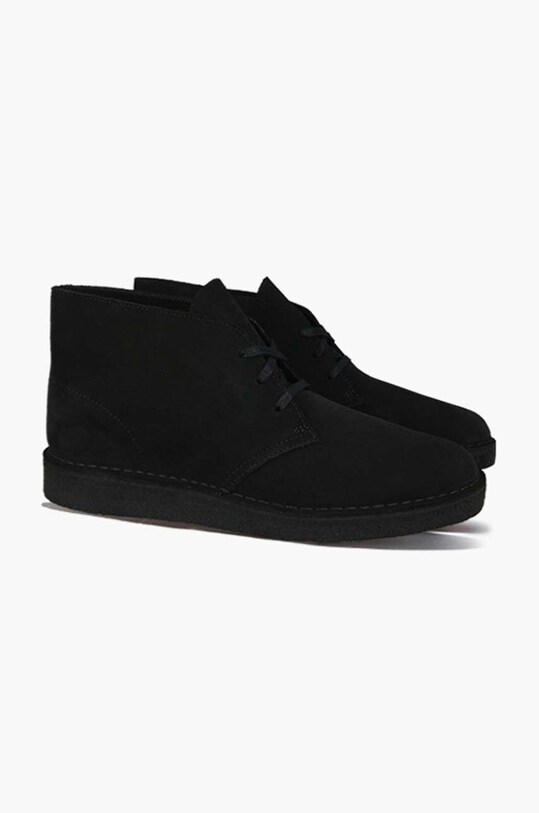 Clarks suede shoes Originals Desert Coal black 26154809
