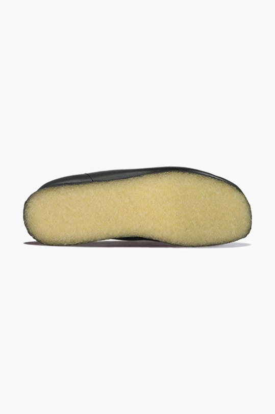 Clarks półbuty skórzane Wallabee 26155514 czarny AA00