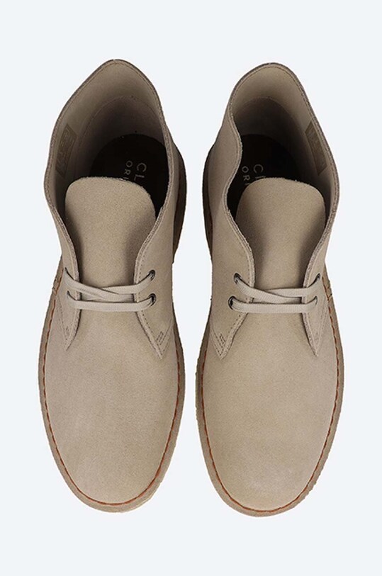 Замшевые ботинки Clarks Desert Boot бежевый 26155527