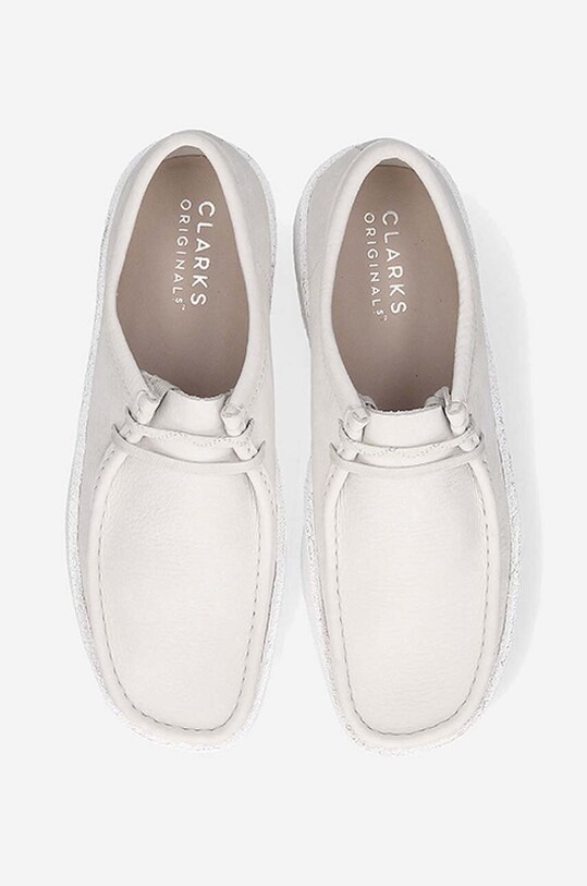 Clarks suede loafers Wallabee Cup beige 26158153