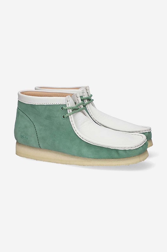 Clarks suede shoes Wallabee Boot 26165078 green