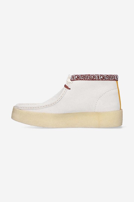 Obuv Semišové poltopánky Clarks Wallabee Cup 26167977 béžová