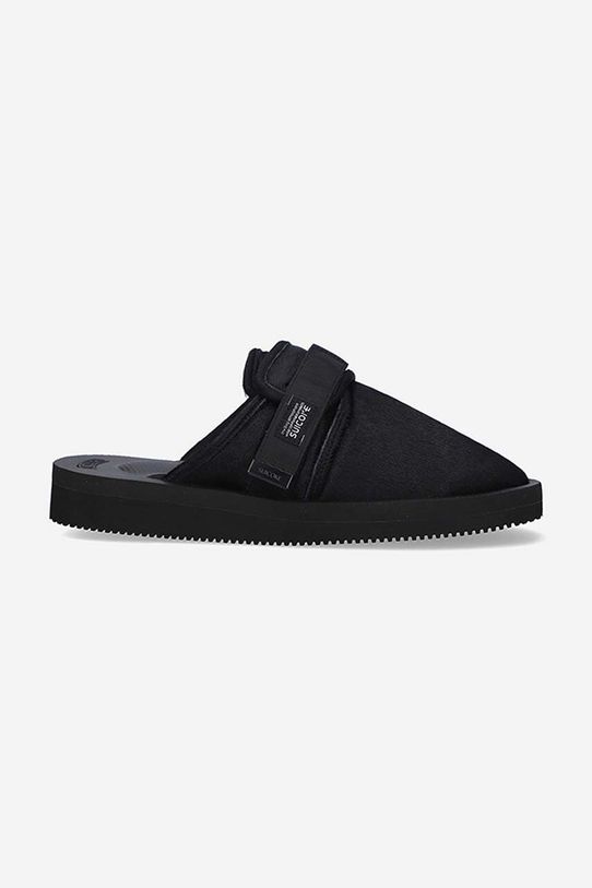 Suicoke sliders ZAVO-VHL textile black ZAVO.VHL