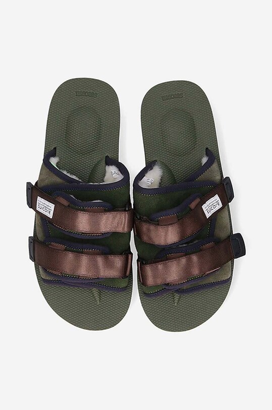 Suicoke sliders MOTO-MAB green MOTO.MAB