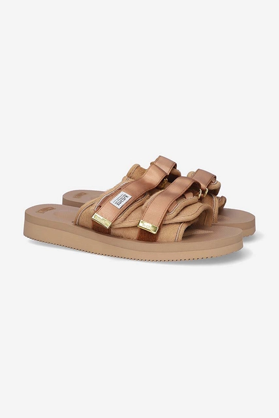 Suicoke ciabatte slide MOTO-VHL CAMEL MOTO.VHL.CAMEL beige