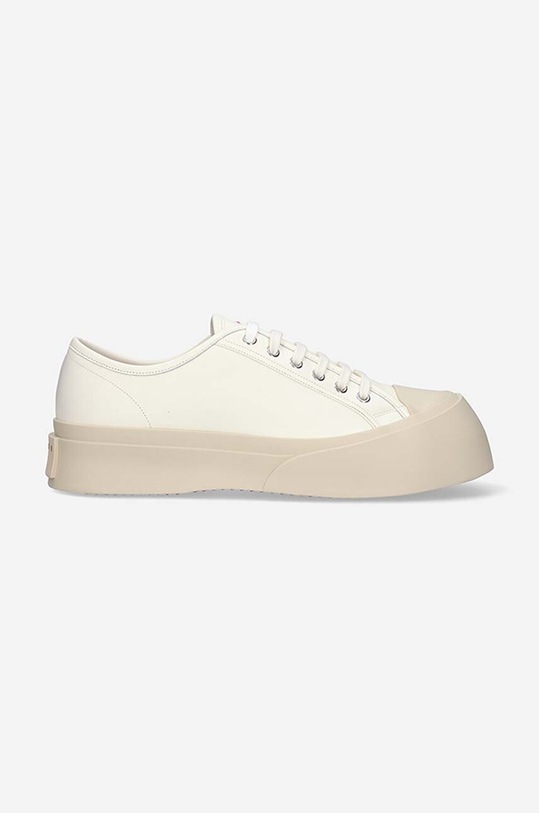 Marni leather sneakers Pablo grain leather beige SNZU002002.P2722.00W11