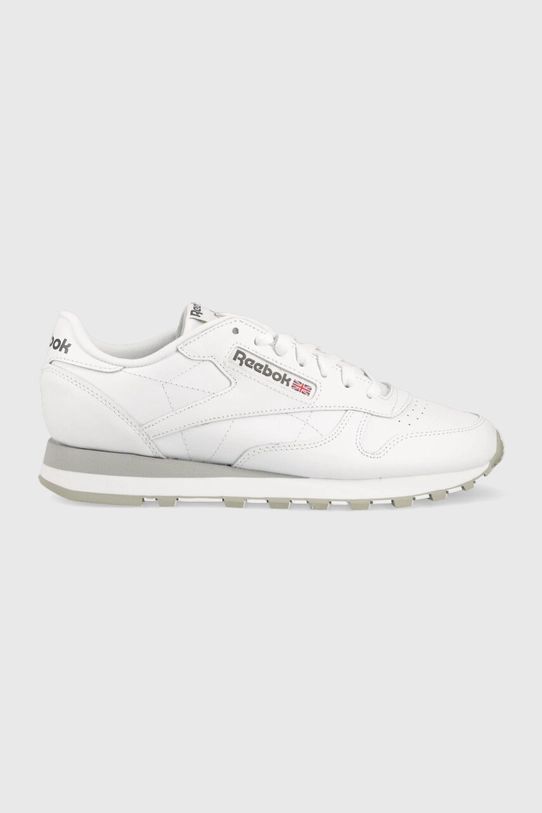 Reebok Classic sneakers din piele Classic Leather mic de statură alb GY3558