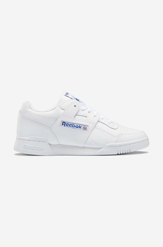 Кроссовки Reebok Classic Workout Plus имитация натуральной кожи белый HP5909