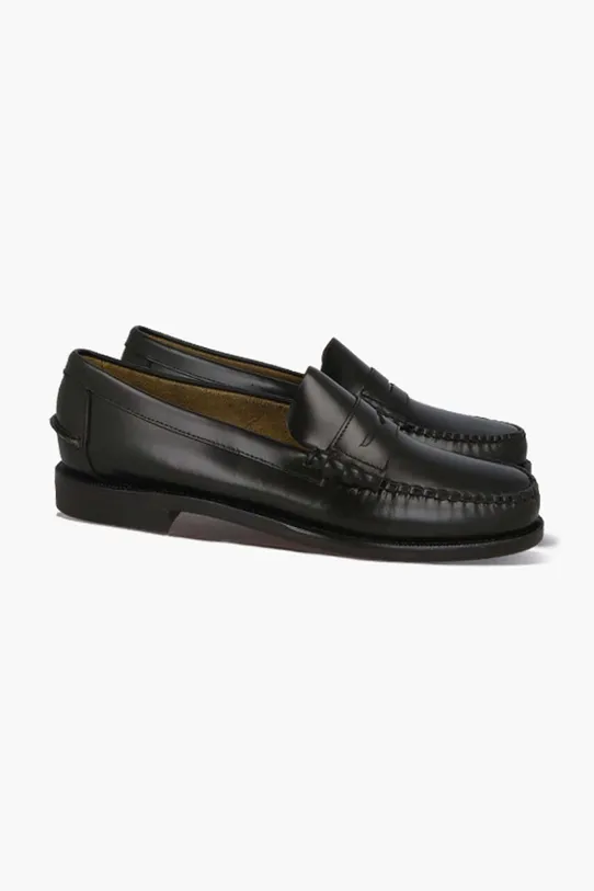 Sebago mocassini in pelle Classic Dan marrone 7000300
