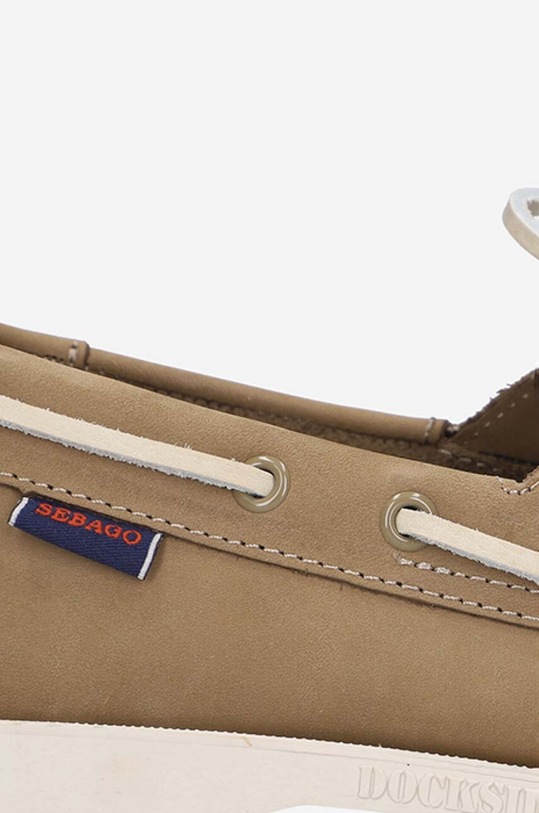 Sebago Docksides Portland Nubuck BROWN TAUPE 7000GA0